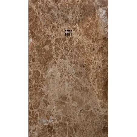 PLATO DE DUCHA RESINA 3D DECORADO MARMOL A MEDIDA BAALNEO