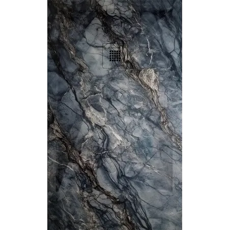 PLATO DE DUCHA RESINA 3D DECORADO MARMOLEADOS A MEDIDA BAALNEO