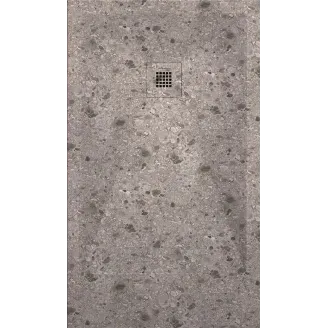PLATO DE DUCHA RESINA 3D DECORADO TERRAZO A MEDIDA BAALNEO