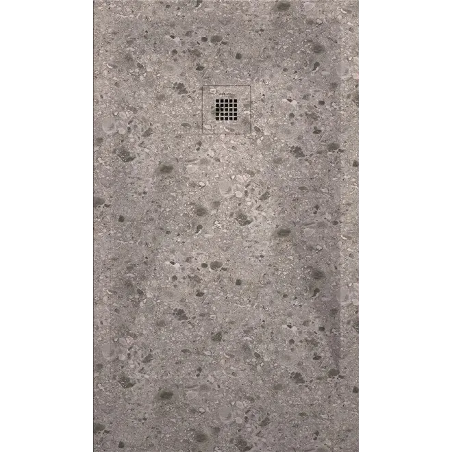 PLATO DE DUCHA RESINA 3D DECORADO TERRAZO A MEDIDA BAALNEO