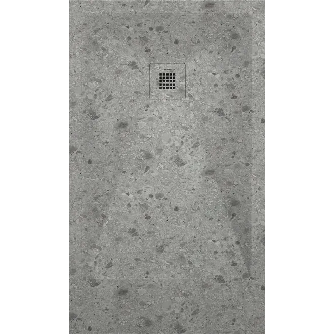 PLATO DE DUCHA RESINA 3D DECORADO TERRAZO A MEDIDA BAALNEO