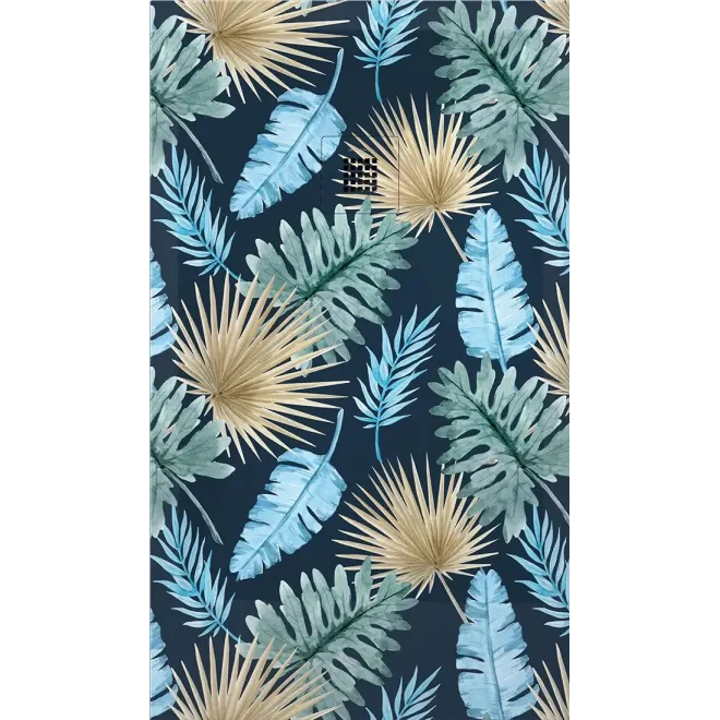 PLATO DE DUCHA RESINA 3D DECORADO NATURALEZA A MEDIDA BAALNEO