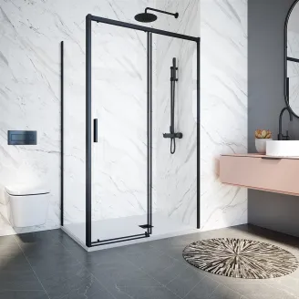 MAMPARA DUCHA ANGULAR SALMA 310 LDF-SA PROFILTEK