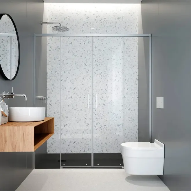 MAMPARA DUCHA FRONTAL CORREDERA SALMA SA-325 PROFILTEK