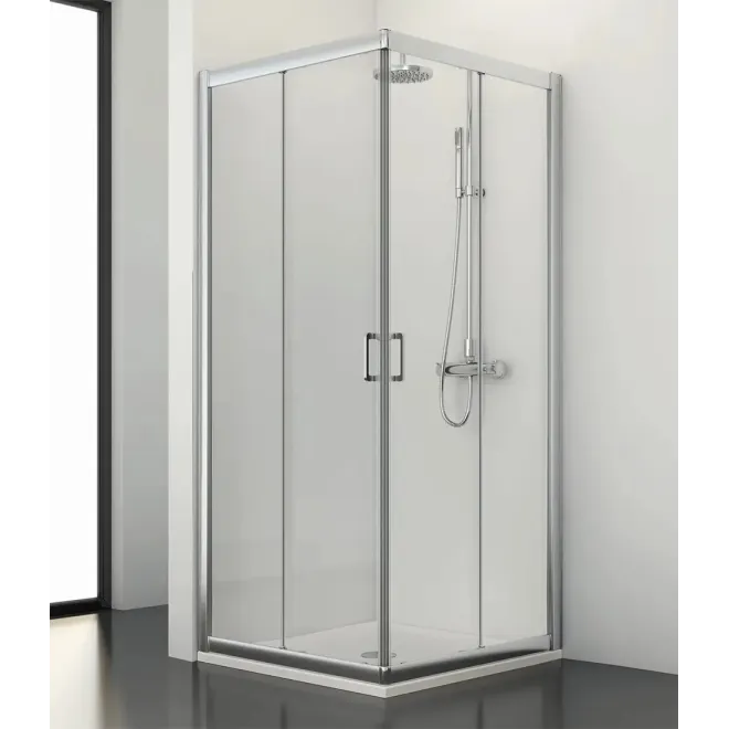 MAMPARA DUCHA ANGULAR CORREDERA SPRING SPG-320 PROFILTEK