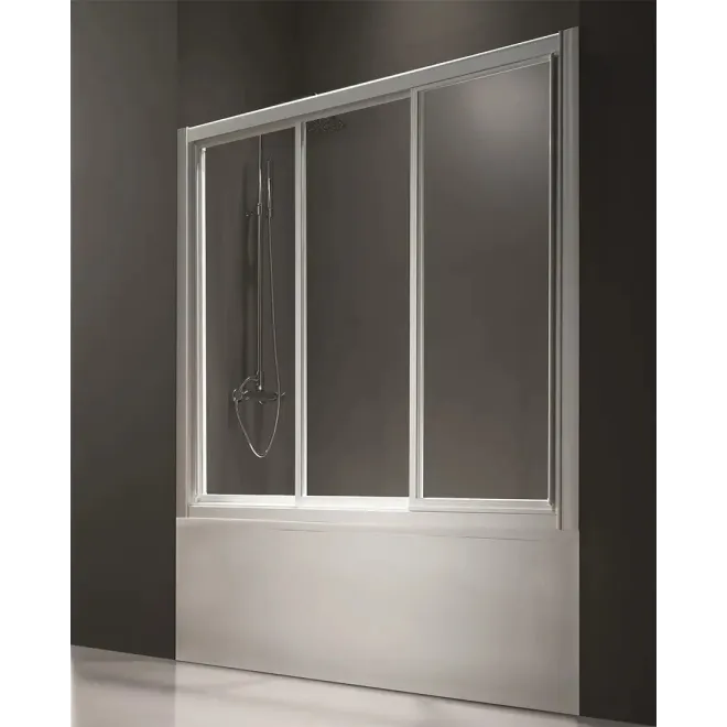 MAMPARA BAÑERA FRONTAL CORREDERA BACO PROFILTEK