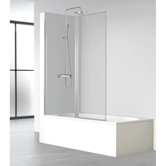 MAMPARA FIJA + ABATIBLE DUCHA HADA PLUS HP-106 PROFILTEK