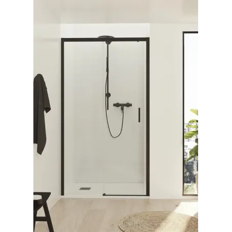 MAMPARA DUCHA FRONTAL CORREDERA 1 FIJO + 1 PUERTA TURIA BAALNEO