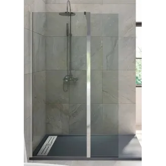 MAMPARA DUCHA FIJA + ABATIBLE MEDITERRANEO BAALNEO