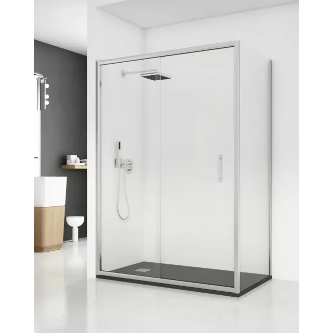 MAMPARA DE DUCHA ANGULAR CORREDERA ABU DABI DOCCIA