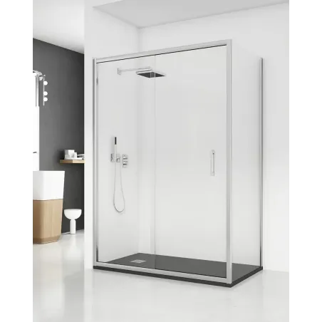 MAMPARA DE DUCHA ANGULAR CORREDERA ABU DABI DOCCIA