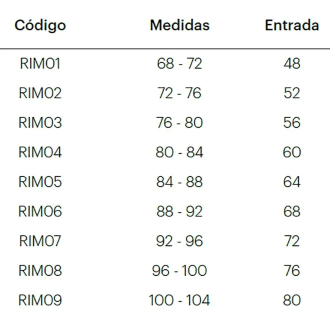 FICHA MAMPARA DE DUCHA FRONTAL PLEGABLE RIMINI DOCCIA