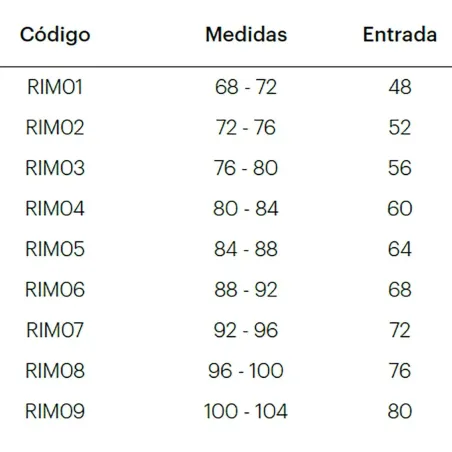 FICHA MAMPARA DE DUCHA FRONTAL PLEGABLE RIMINI DOCCIA