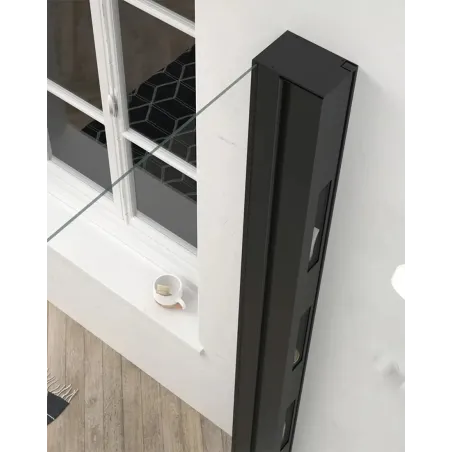 DETALLE MAMPARA DE DUCHA FIJA NOVA DOCCIA