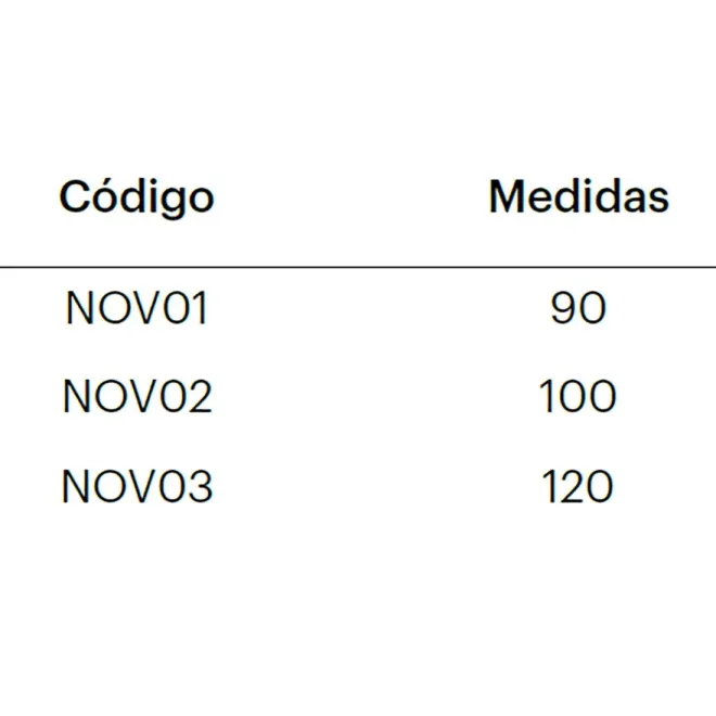 FICHA MAMPARA DE DUCHA FIJA NOVA DOCCIA