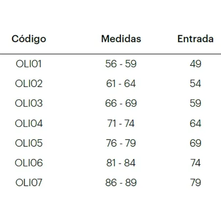 FICHA MAMPARA DE DUCHA FRONTAL ABATIBLE OLIMPIA DOCCIA
