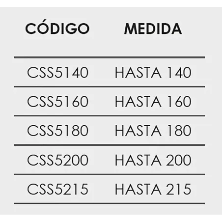 FICHA MAMPARA DE BAÑERA FRONTAL CORREDERA COSMOS CO500 CASTEL