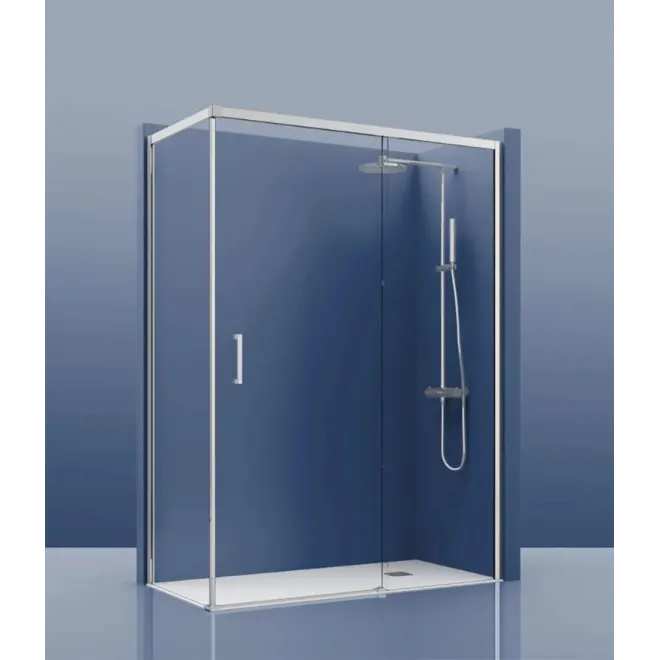 MAMPARA DUCHA ANGULAR CORREDERA URBAN 400