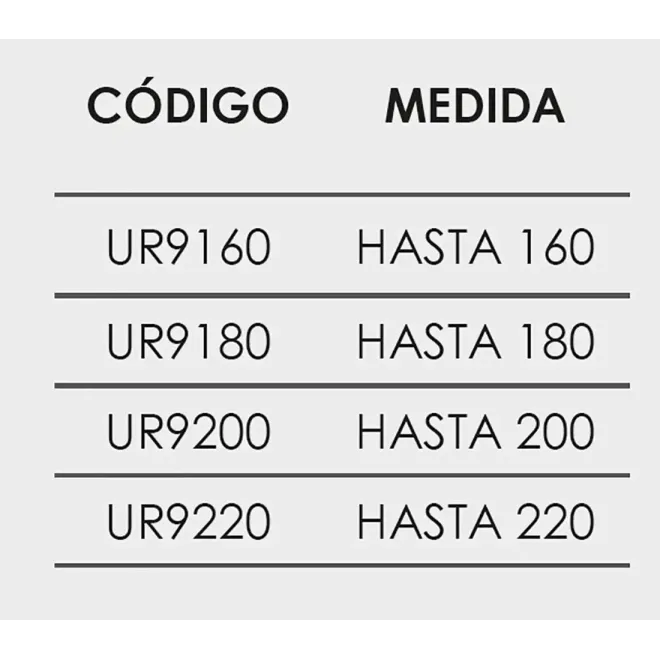 FICHA MAMPARA DE DUCHA FRONTAL CORREDERA URBAN 900