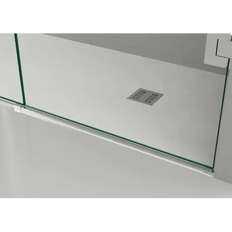 DETALLE MAMPARA DE DUCHA FRONTAL ABATIBLE PADEL 200B