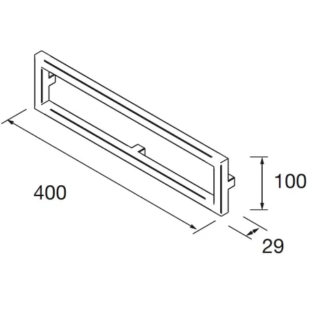 PLANO 40X10 FRONTAL METÁLICO LLOYD SALGAR