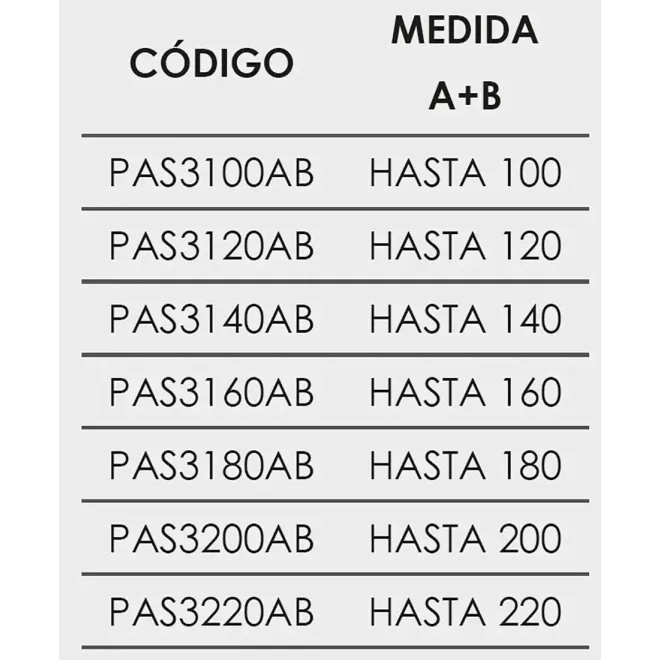 FICHA MAMPARA DUCHA ANGULAR ABATIBLE PADEL 300AB