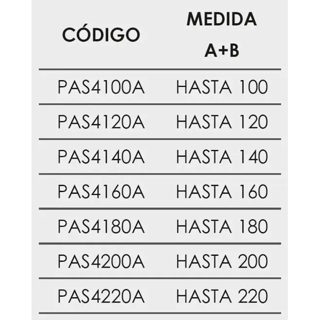 FICHA MAMPARA DUCHA ANGULAR ABATIBLE PADEL 400A