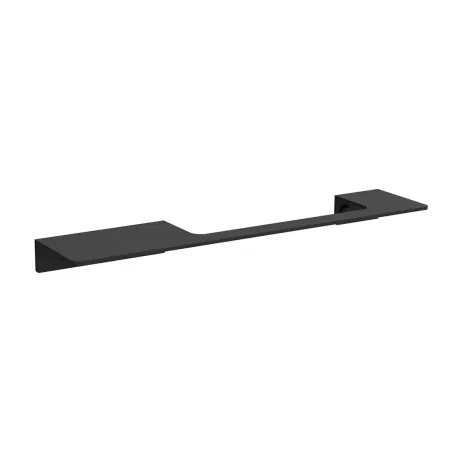 TOALLERO CON REPISA SQUARE NEGRO SALGAR
