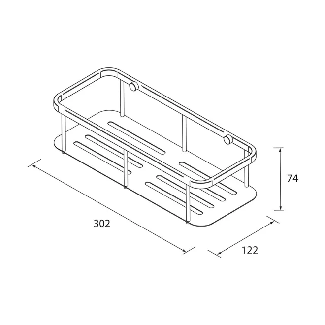 PLANO JABONERA RECTANGULAR NILO SALGAR
