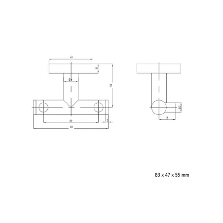 PLANO PERCHA DOBLE RHIN HOTEL SALGAR