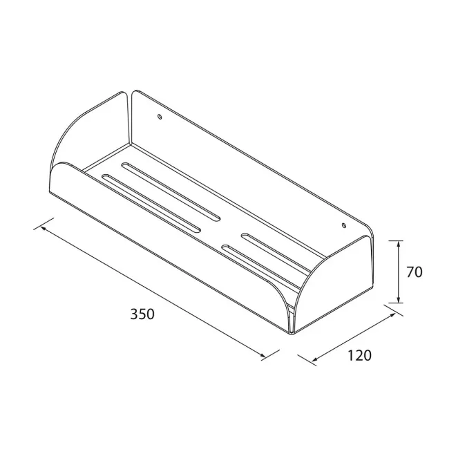 PLANO JABONERA RECTANGULAR OBI SALGAR