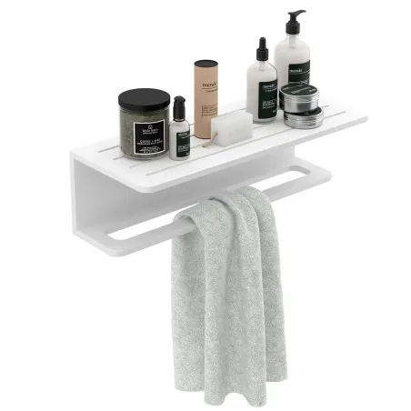 REPISA TOALLERO SHIRO SALGAR SOLID SURFACE 1