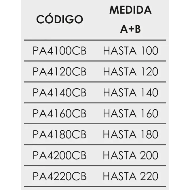 FICHA MAMPARA DUCHA ANGULAR ABATIBLE PADEL 400CB