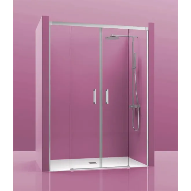 MAMPARA DE DUCHA FRONTAL CORREDERA LUXURY 200
