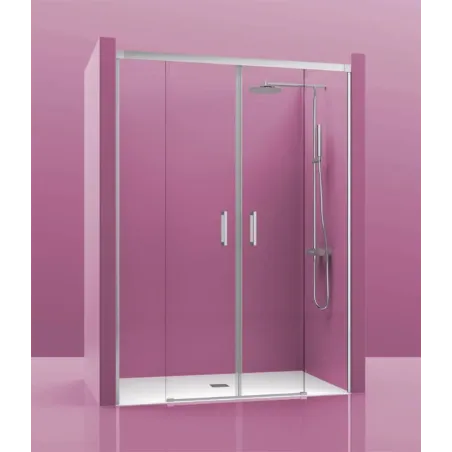 MAMPARA DE DUCHA FRONTAL CORREDERA LUXURY 200