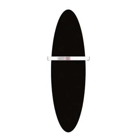 RADIADOR DECORATIVO OVALO EXTRAPLANO CICSA NEGRO