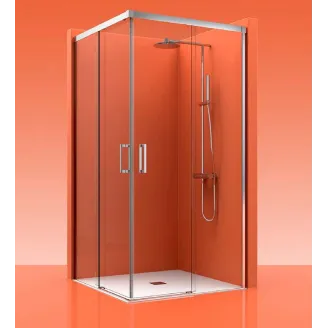 MAMPARA DUCHA ANGULAR CORREDERA LUXURY 300