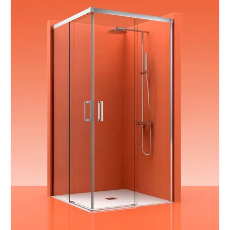 MAMPARA DUCHA ANGULAR CORREDERA LUXURY 300