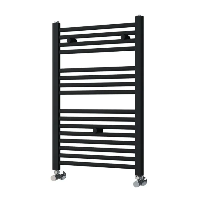 RADIADOR TOALLERO AGUA BASIC BAALNEO NEGRO
