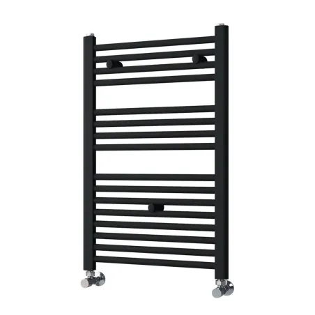 RADIADOR TOALLERO AGUA BASIC BAALNEO NEGRO
