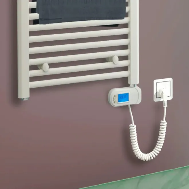 TOALLERO ELÉCTRICO NIKOLA BAALNEO DETALLE