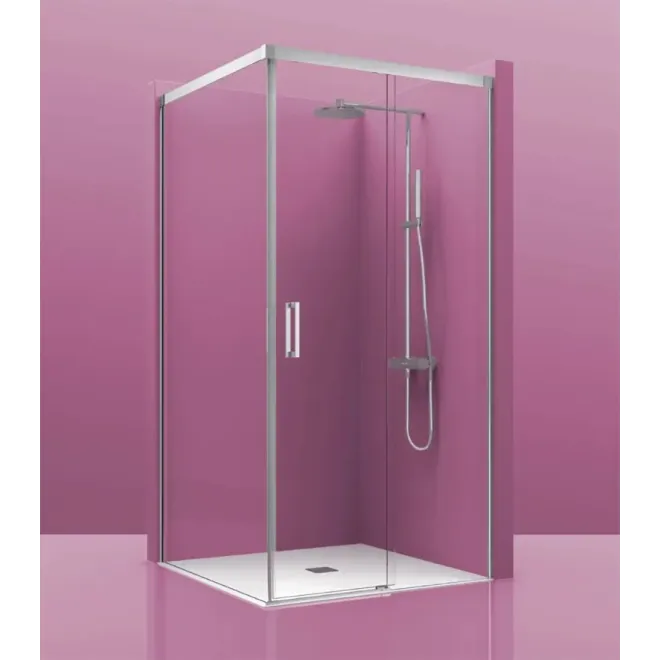 MAMPARA DUCHA ANGULAR CORREDERA LUXURY 400