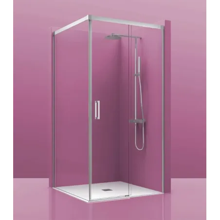 MAMPARA DUCHA ANGULAR CORREDERA LUXURY 400