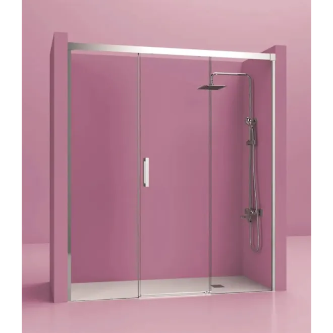 MAMPARA DE DUCHA FRONTAL CORREDERA LUXURY 900