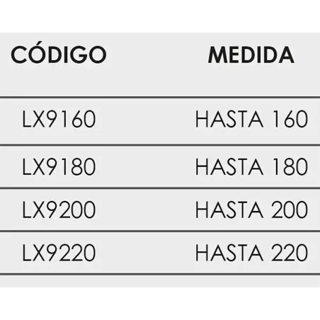 FICHA MAMPARA DE DUCHA FRONTAL CORREDERA LUXURY 900