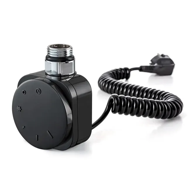 TERMOSTATO CON RESISTENCIA ELÉCTRICA 600W BAALNEO NEGRO