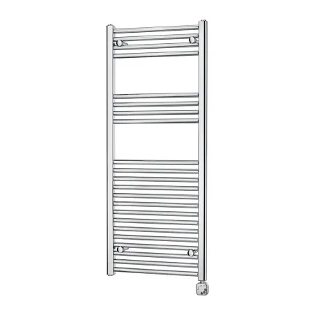 TOALLERO ELÉCTRICO VICTORIA ROCA CROMO 120X50