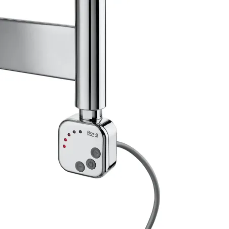 TOALLERO ELÉCTRICO HOTELS ROCA CROMO DETALLE