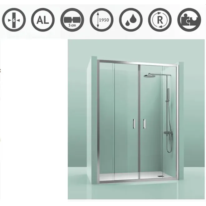 MAMPARA DUCHA FRONTAL ECO 200 CASTEL