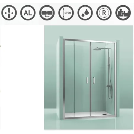 MAMPARA DUCHA FRONTAL ECO 200 CASTEL